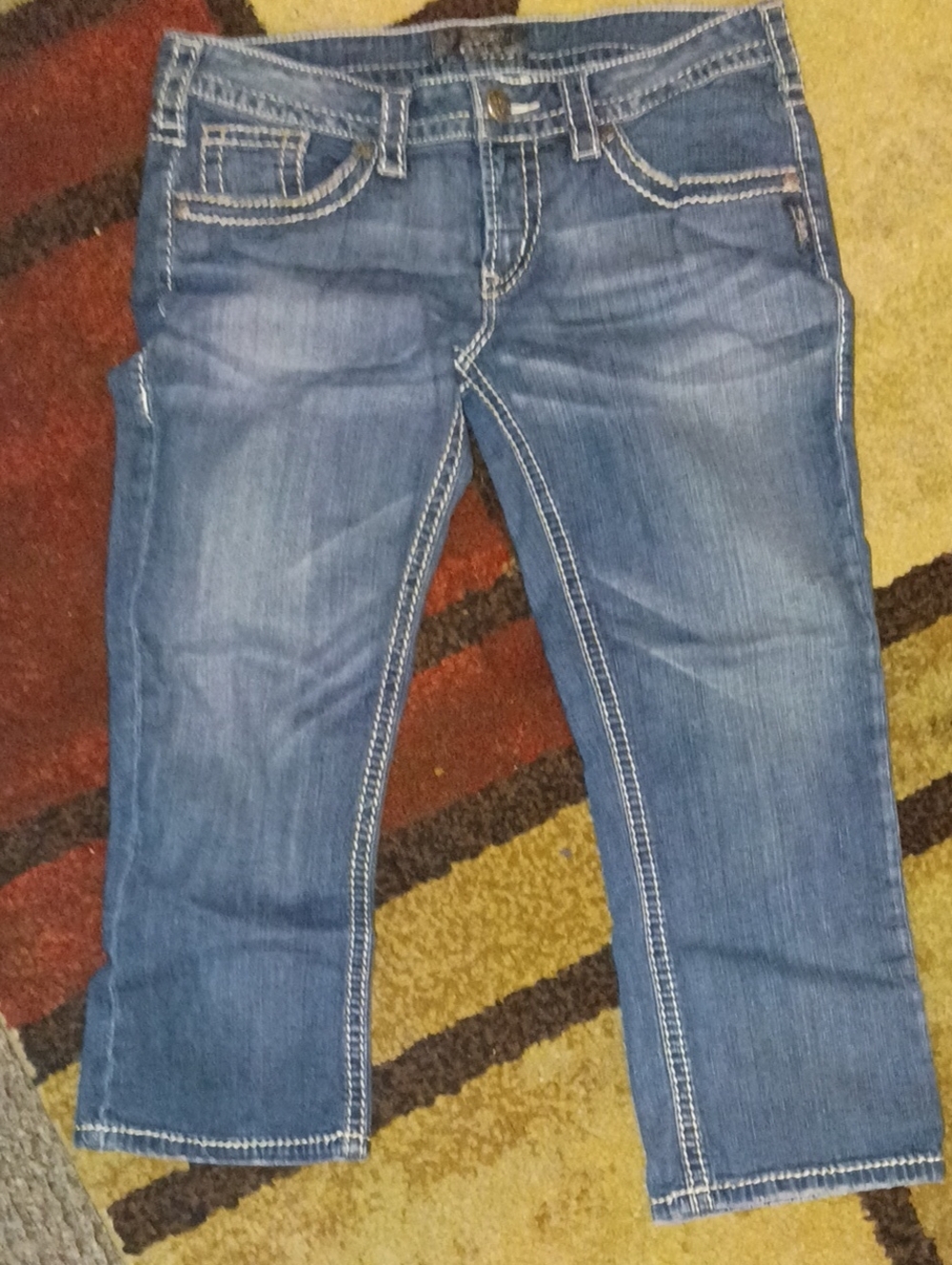 Silver Jeans Capri Jeans Size 29W